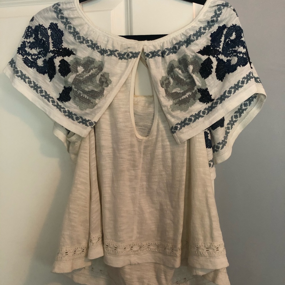 Free People Off The Shoulder Top - Picture 2 of 5